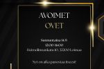 Avoimet ovet sunnuntaina 14.9. klo 12–16
